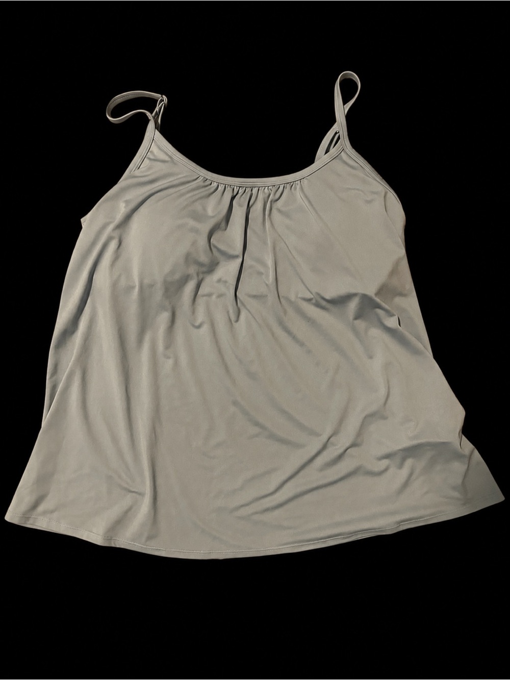 HALARA Light Blue Spaghetti Strap Tank. Built in shelf Bra. Nice & Flowy